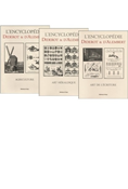 Les 3 vol. Diderot :Agriculture+Art écriture+Art Héraldique