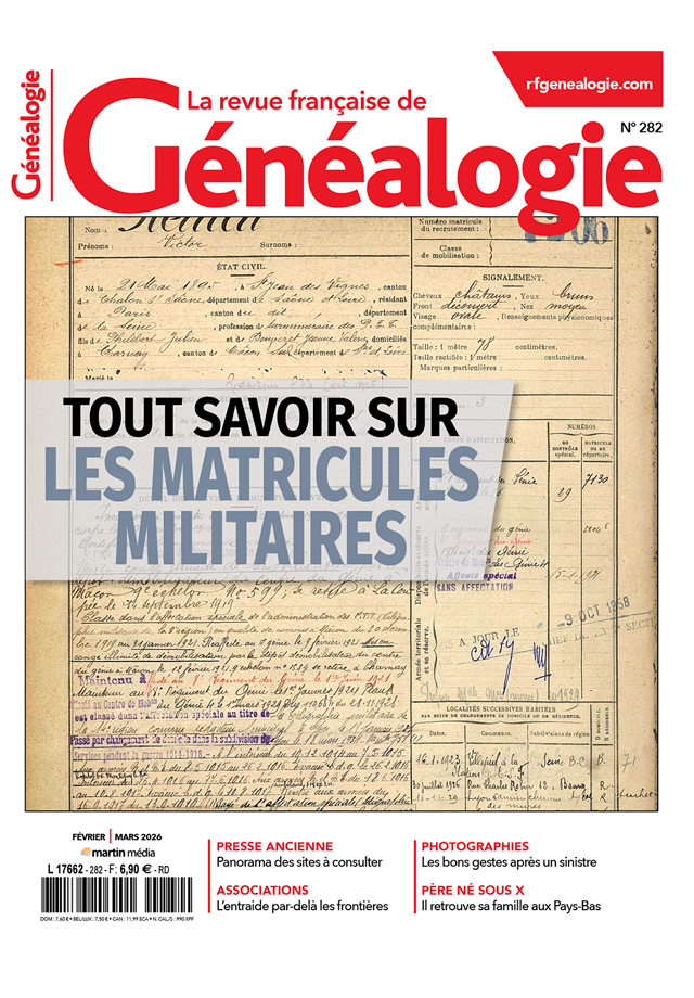 N°282 - Tout savoir sur les matricules militaires