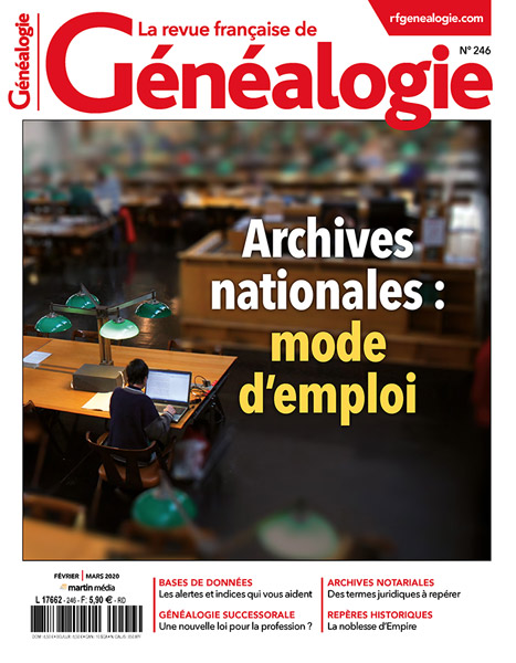 N°246 - Archives nationales : mode d'emploi