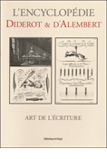 Art de l'écriture Diderot & D'Alembert